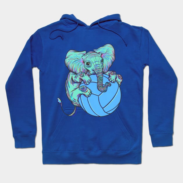 Roo the Elephant no background Hoodie by doubletony